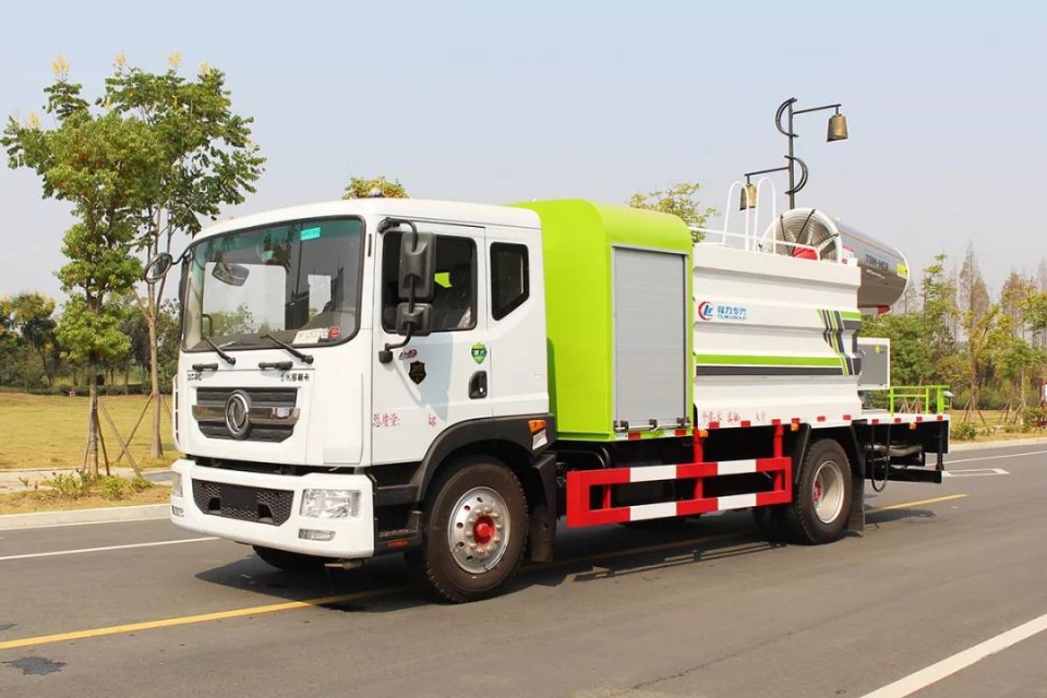 國(guó)六東風(fēng)D9程力多功能抑塵車霧炮車降塵車 (7)